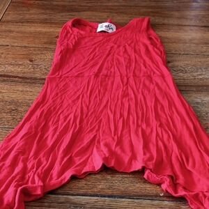 Urban  Rose Red Sleeveless Dress